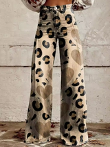 Pantaloni vintage boho lejeri pentru femei