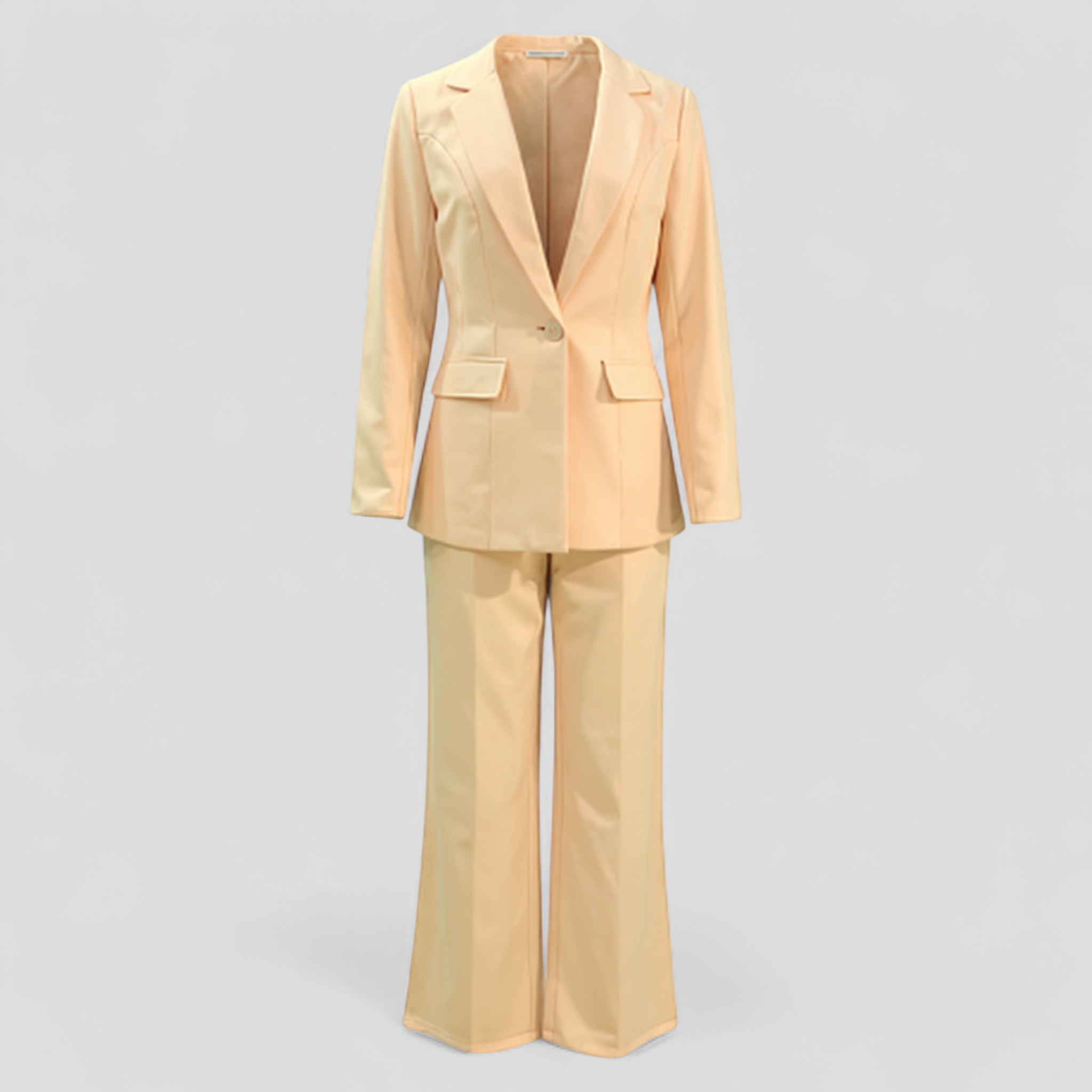 Damen Tailleur-Set mit Blazer und Polyesterhose