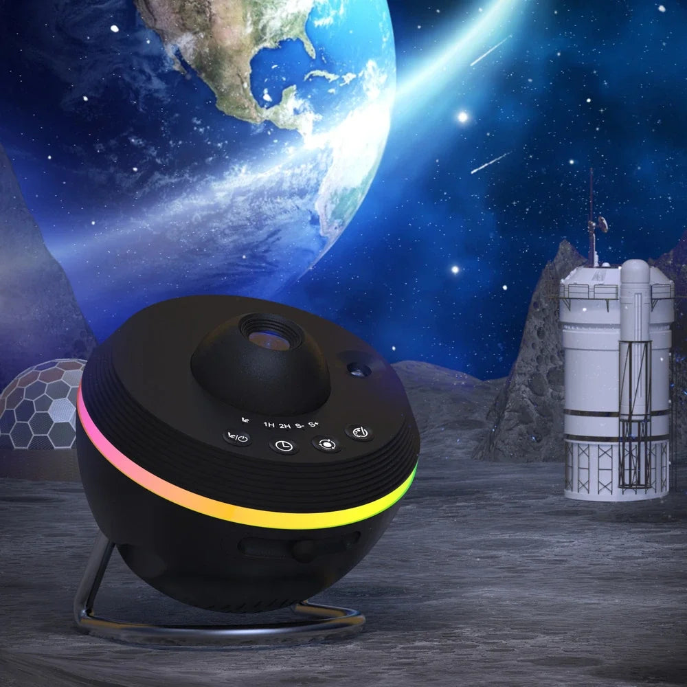 Lampe de Projection Spatiale – Projecteur Galaxie pour Ambiance