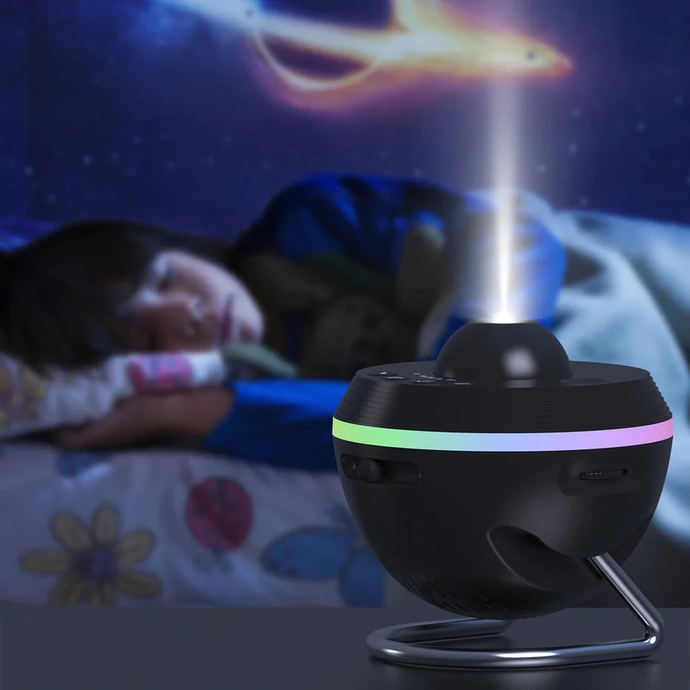 Lampe de Projection Spatiale – Projecteur Galaxie pour Ambiance
