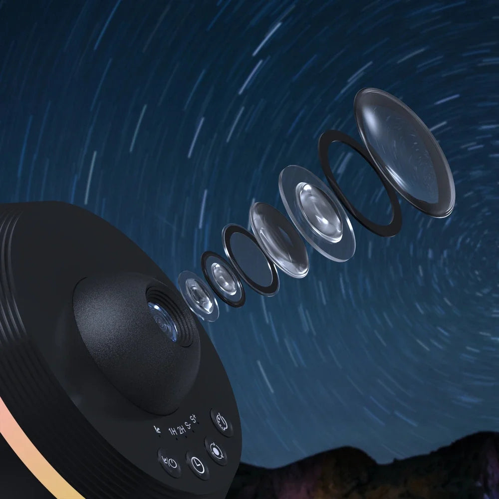 Lampe de Projection Spatiale – Projecteur Galaxie pour Ambiance