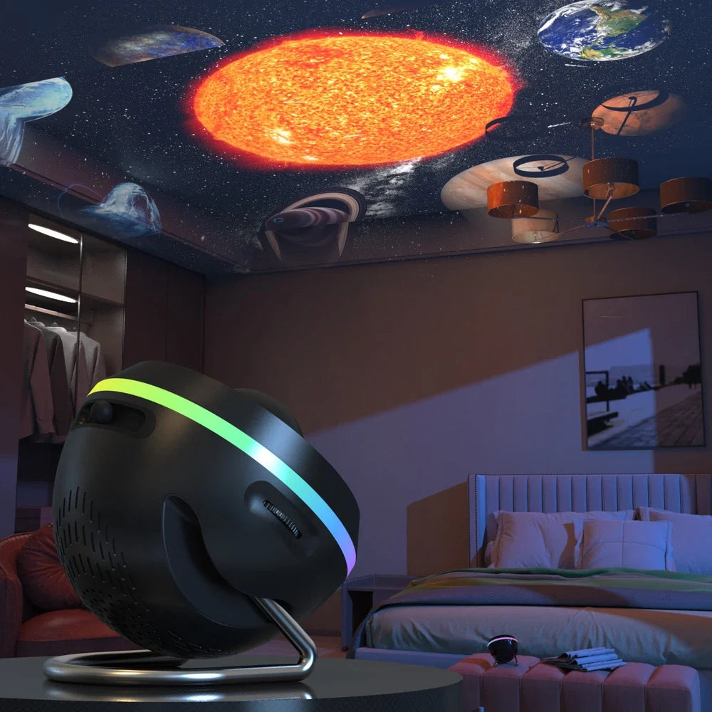 Lampe de Projection Spatiale – Projecteur Galaxie pour Ambiance