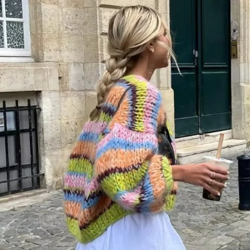 Pull Cachemire Femme Élégant Décontracté 7