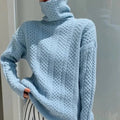 Pull Col Roulé Chaud pour Femme Autumn Collection