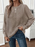 Lässiger Pullover für Damen Herbstkollektion Modisch und bequem