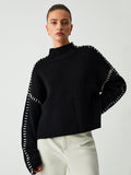 Luźny, casual sweter damski Kolekcja jesień