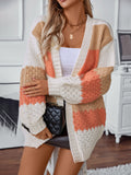 Pull Femme Décontracté à Manches Amples Cardigan