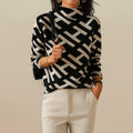 Eleganter Strickpullover für Damen Herbstkollektion