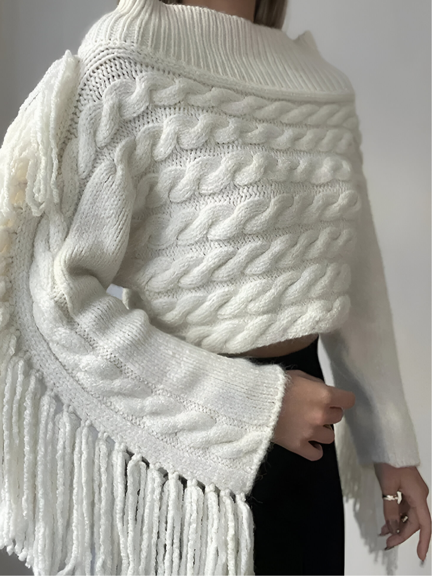 Pull Femme Épaules Dénudées Maille Autumn Collection