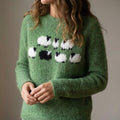 Pull Femme Mignon en Forme de Mouton Laine
