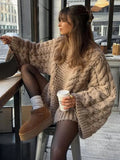 Pull Femme Oversize Décontracté Mode Féminine