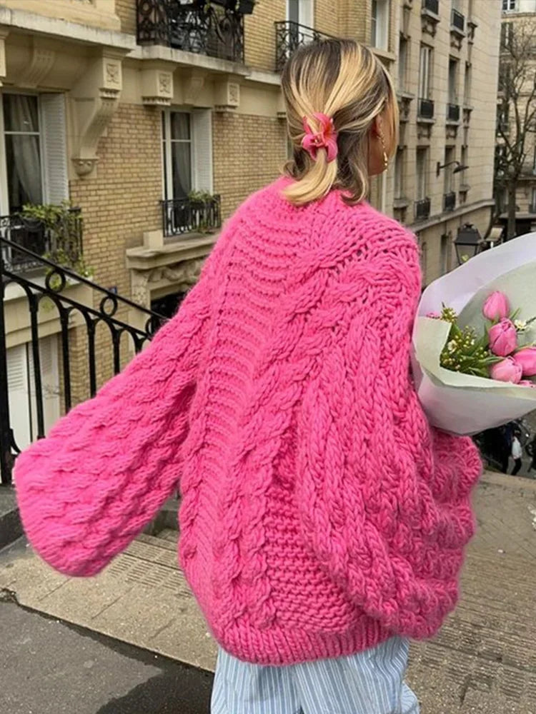 Pull Femme Oversize Chic Décontracté 3