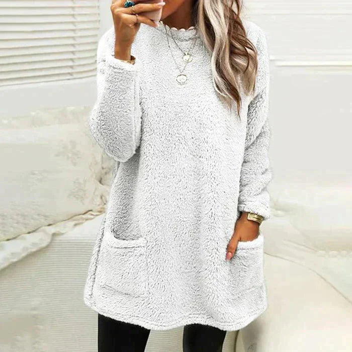 Pull Femme Vintage Chaud et Élégant 7