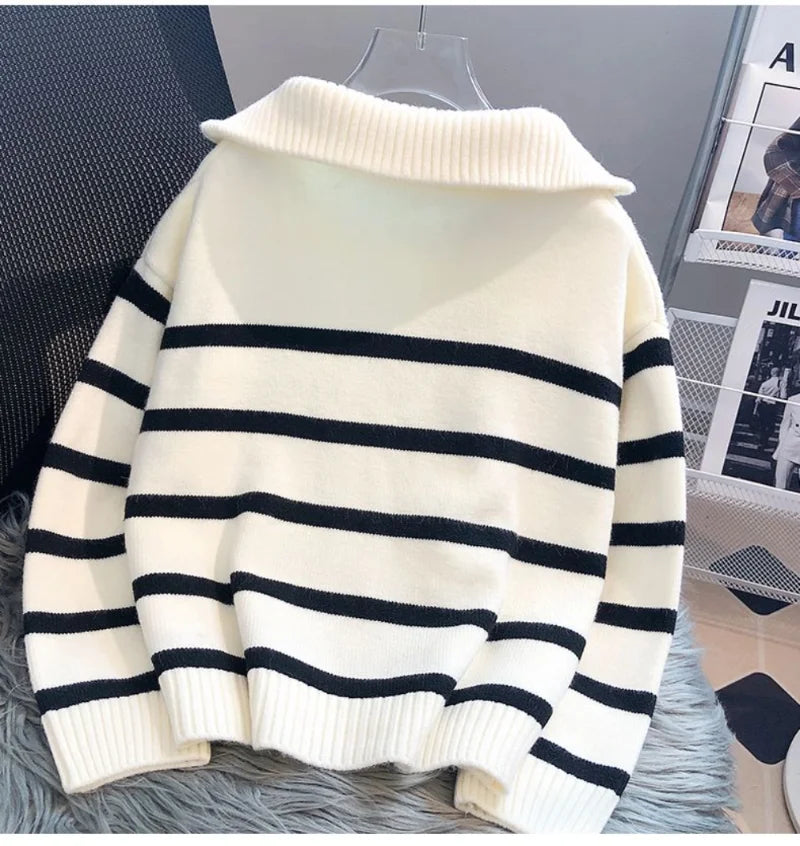 Pull Femme à Demi-Fermeture Éclair 3
