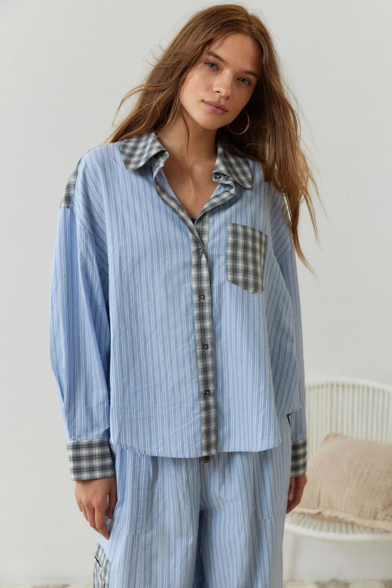 Pyjama Femme Vintage Chaud Hiver Élégant 1