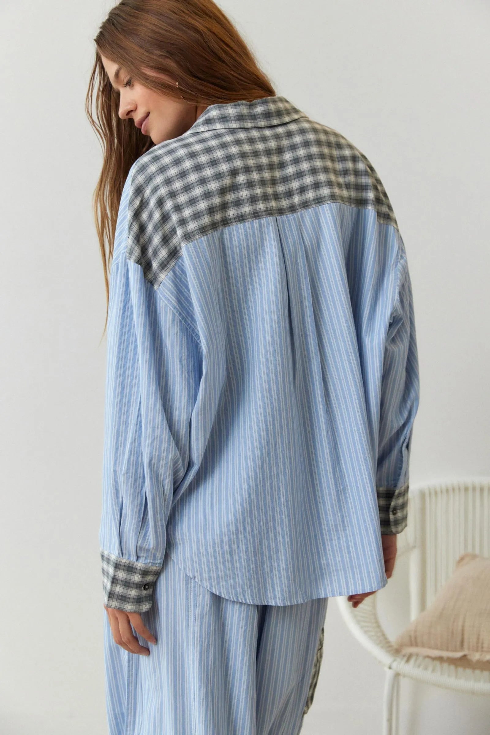 Pyjama Femme Vintage Chaud Hiver Élégant 2