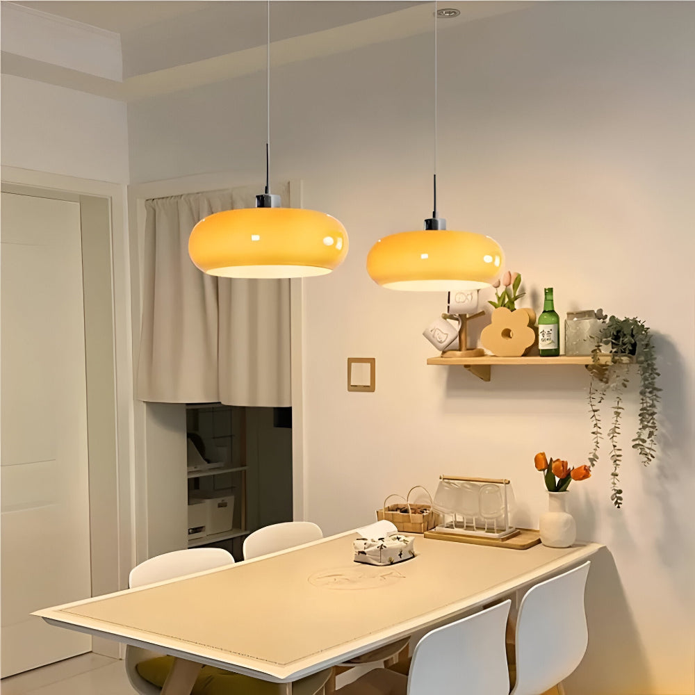 Cirquella Suspension en Verre Bauhaus - Design Circulaire
