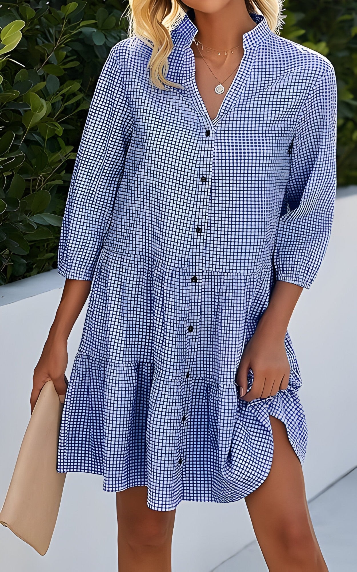 Elegantes und vielseitiges Midikleid für Damen, lässige Mode