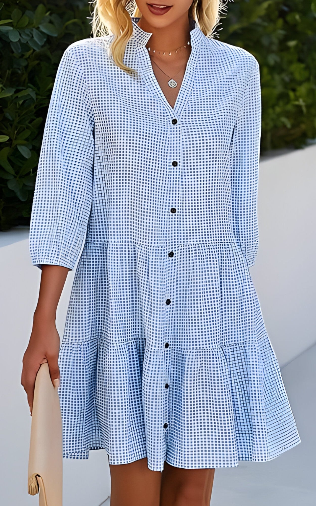 Elegantes und vielseitiges Midikleid für Damen, lässige Mode