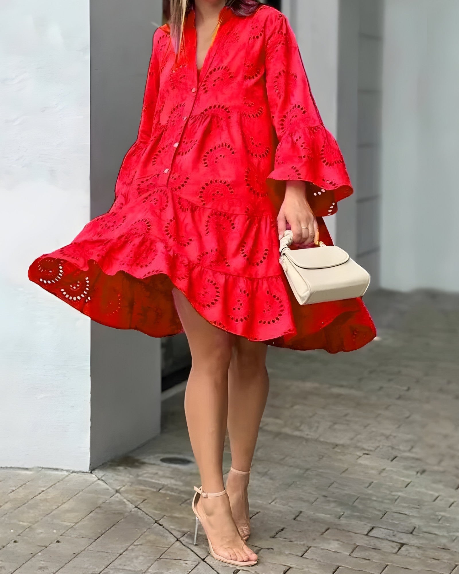 Elegantes Mini-Kleid Ibiza für sonnige Tage Damen
