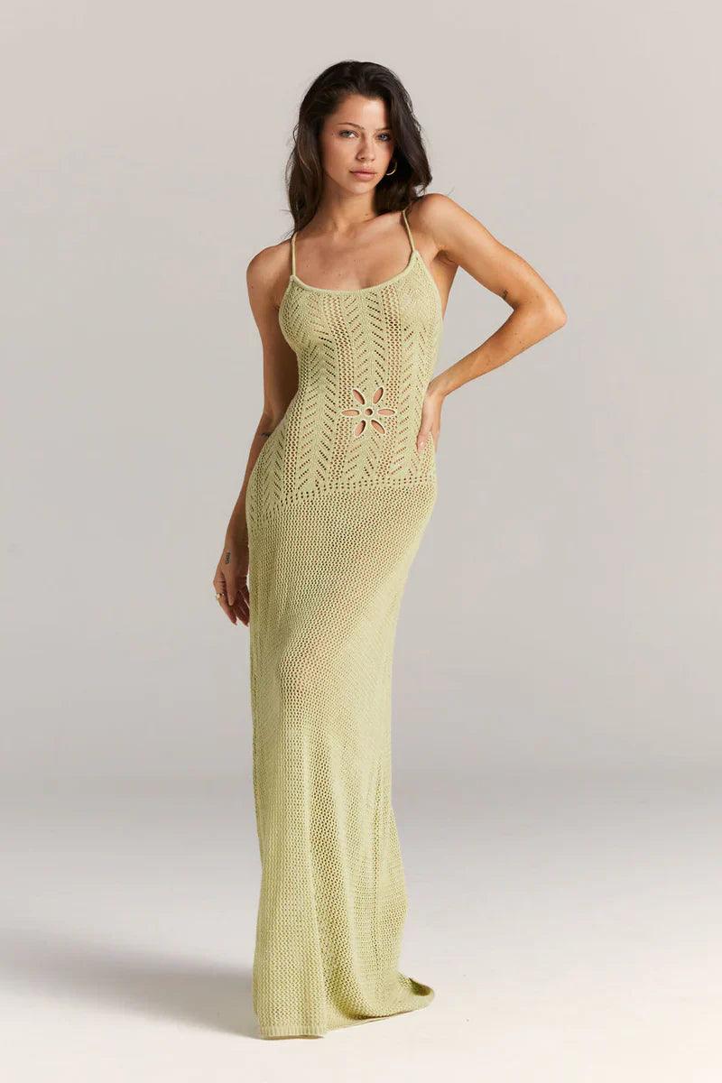 Robe Longue Femme Chic en Maille 9