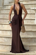 Robe Longue Femme d'Été Maxi Mode Féminine Style Décontracté
