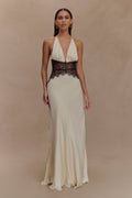 Langes Damenkleid Sommer geblümt Maxi Boho Baumwolle leicht S-XL