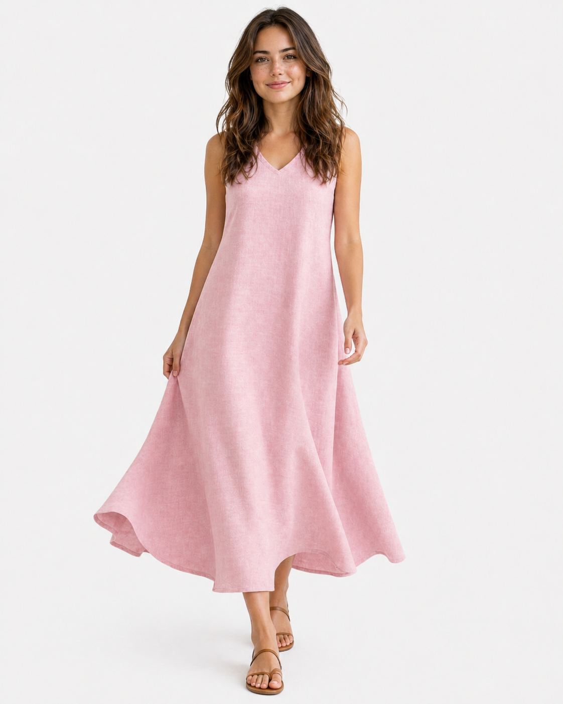 Robe Longue Fluide Femme Été - Confortable et Élégante pour Plage