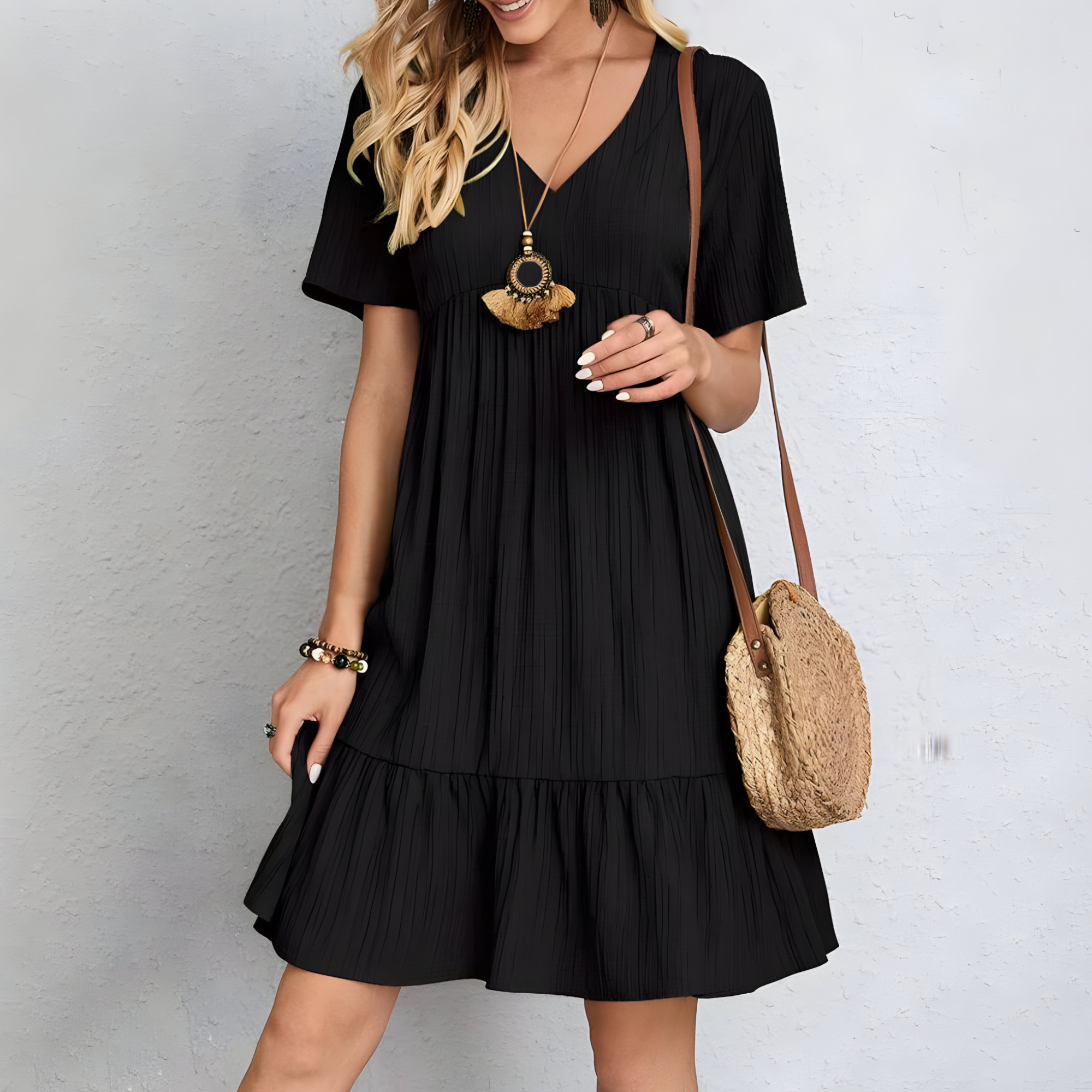 Lässiges Sommerkleid für Damen Boho-Look