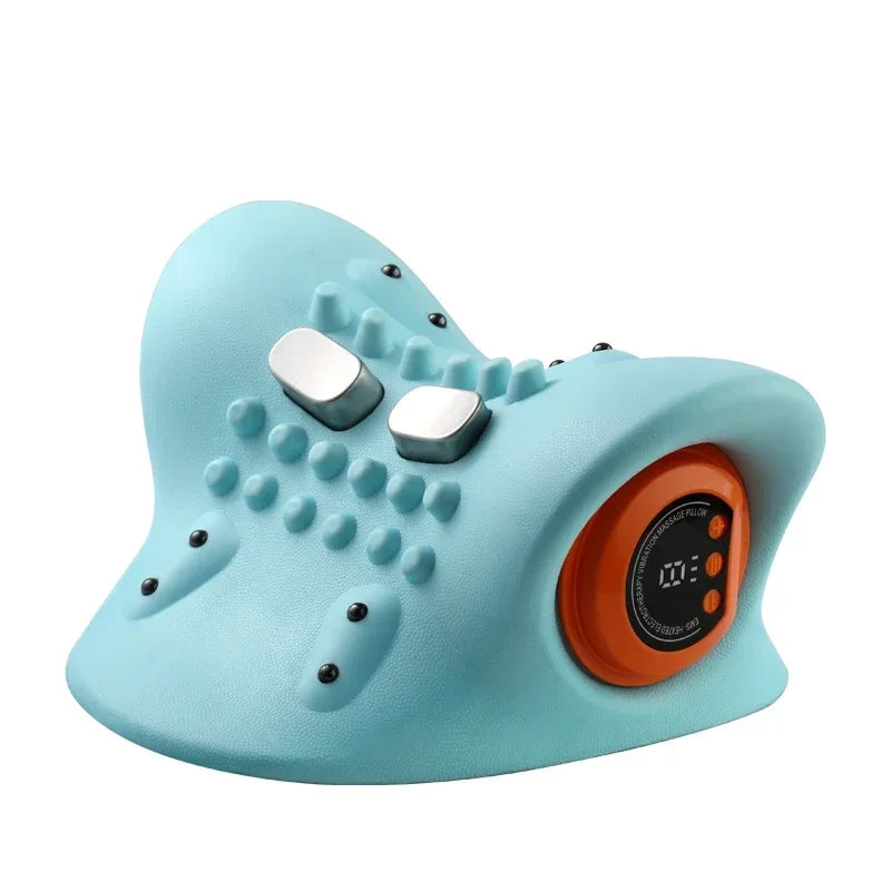 Masseur de Nuque Électrique avec Chaleur et Vibration