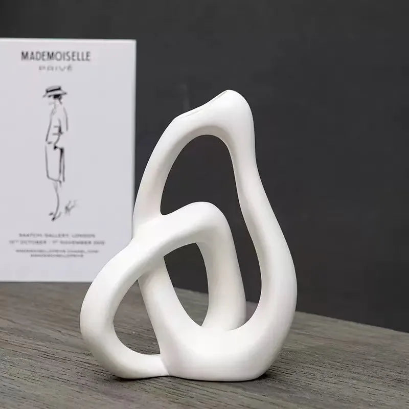 Vase en Céramique Intemporel - Décoration Minimaliste