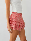 Eleganter Damenrock-Shorts sommerliche Mode Röcke