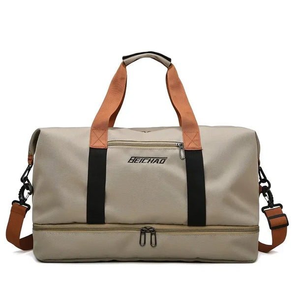 Sac de sport grand volume, déperlant, avec rangements astucieux