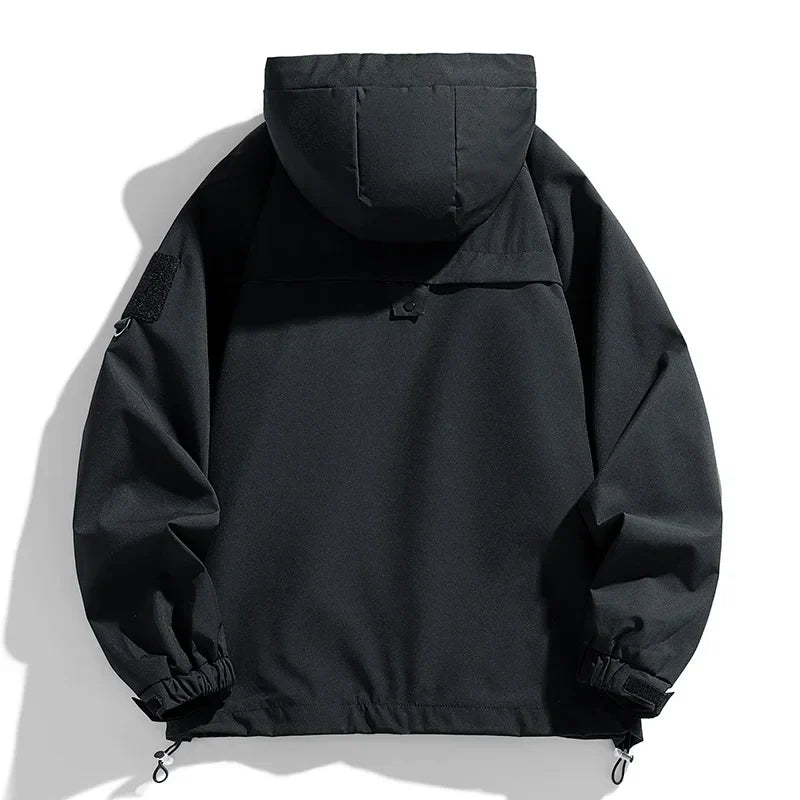 Coupe-Vent Homme à Capuche Imperméable