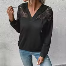 Sweat à Capuche Femme Autumn Collection Entretien Facile