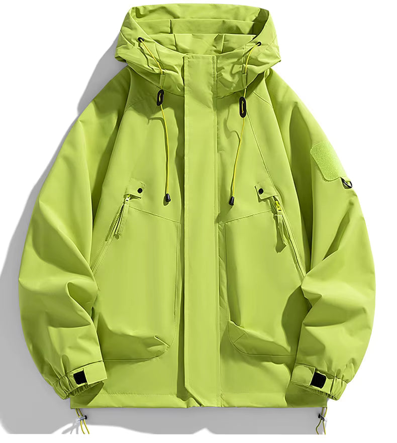 Coupe-Vent Homme à Capuche Imperméable