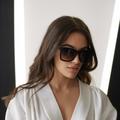 Lunettes de Soleil Carrées Femme Vintage Y2K