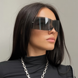 Ochelari de soare supradimensionați retro pentru femei