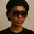 Oversize-Sonnenbrille mit modernem Stil für Damen