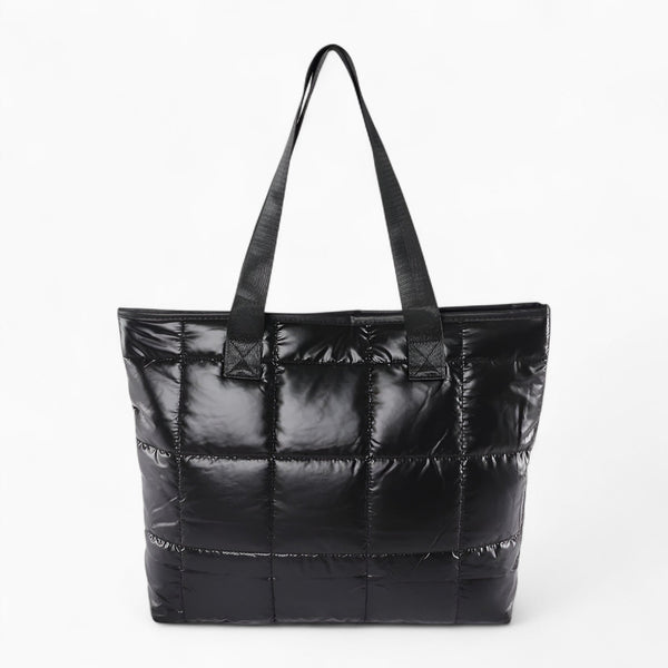 Sac Femme en Toile Grande Capacité Noir Accessoires De Mode - Black - Seroa