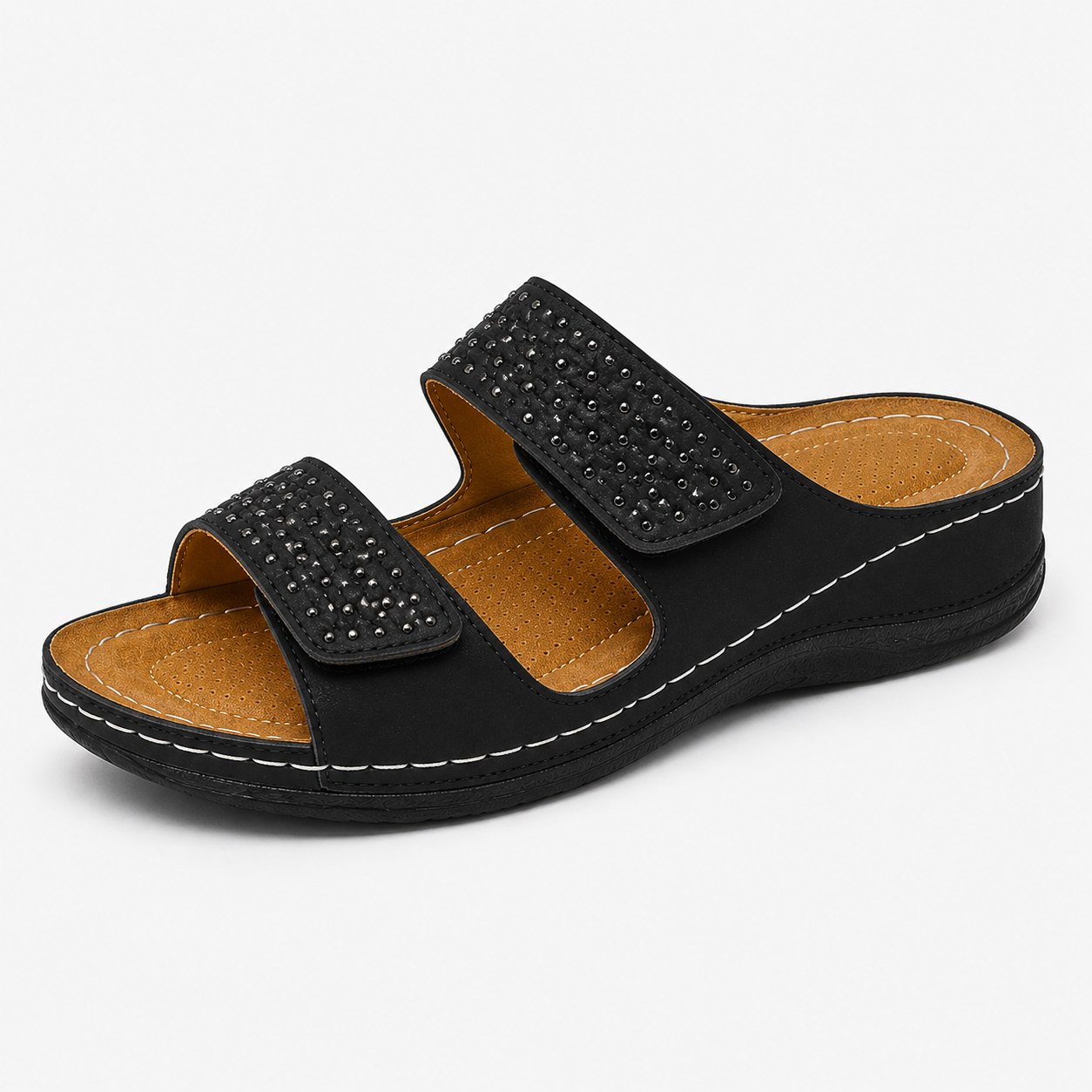 Keilsandalen - Komfort und Stil kombiniert Leder Damen