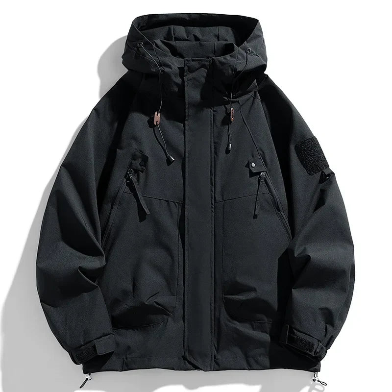 Coupe-Vent Homme à Capuche Imperméable