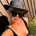 Cat Eye Sonnenbrille mit UV-Schutz Damen