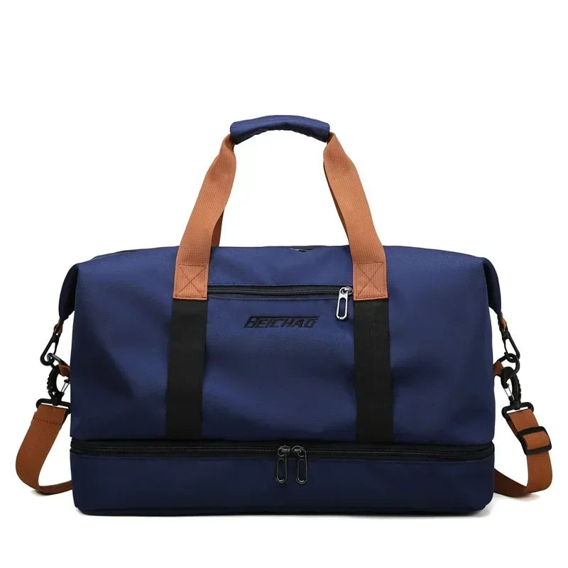 Sac de sport grand volume, déperlant, avec rangements astucieux