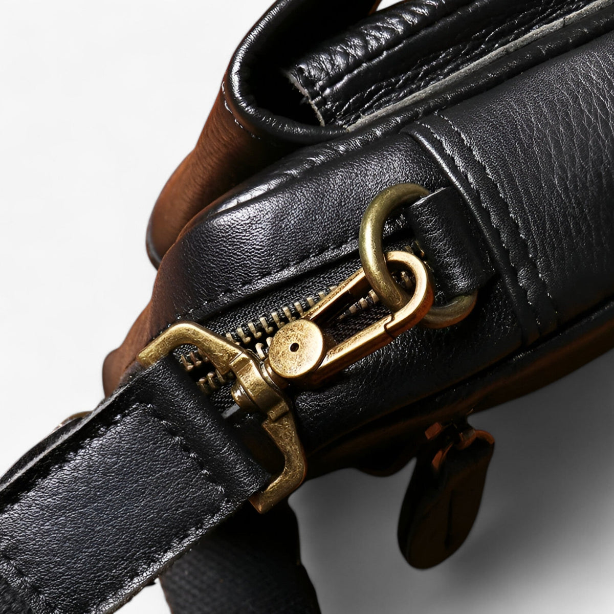 Petit Sac Bandoulière Homme Noir Premium du Quotidien