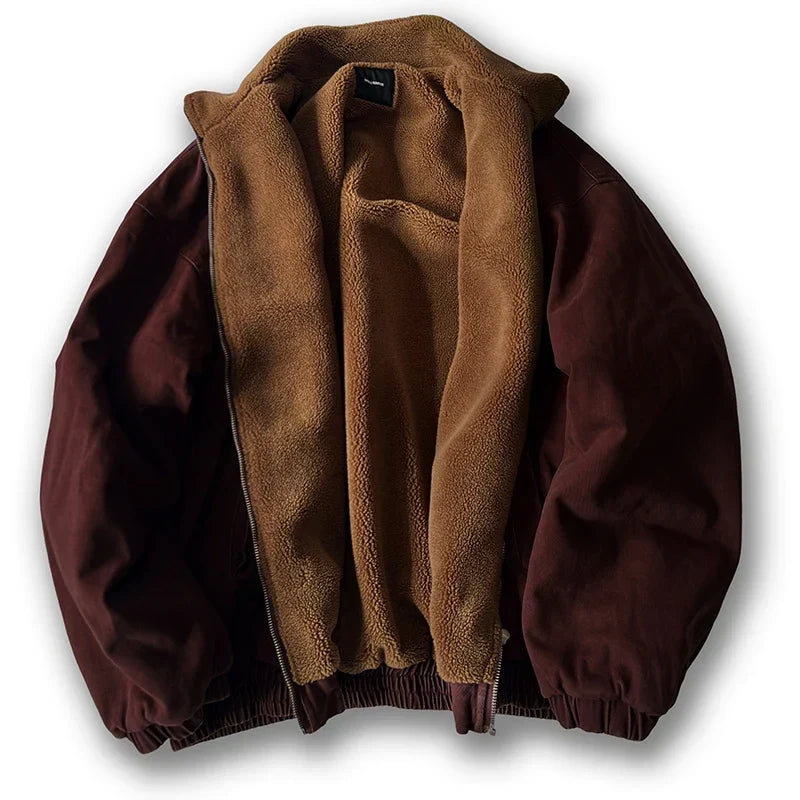 Veste Homme Vintage en Polaire Polar Style Streetwear
