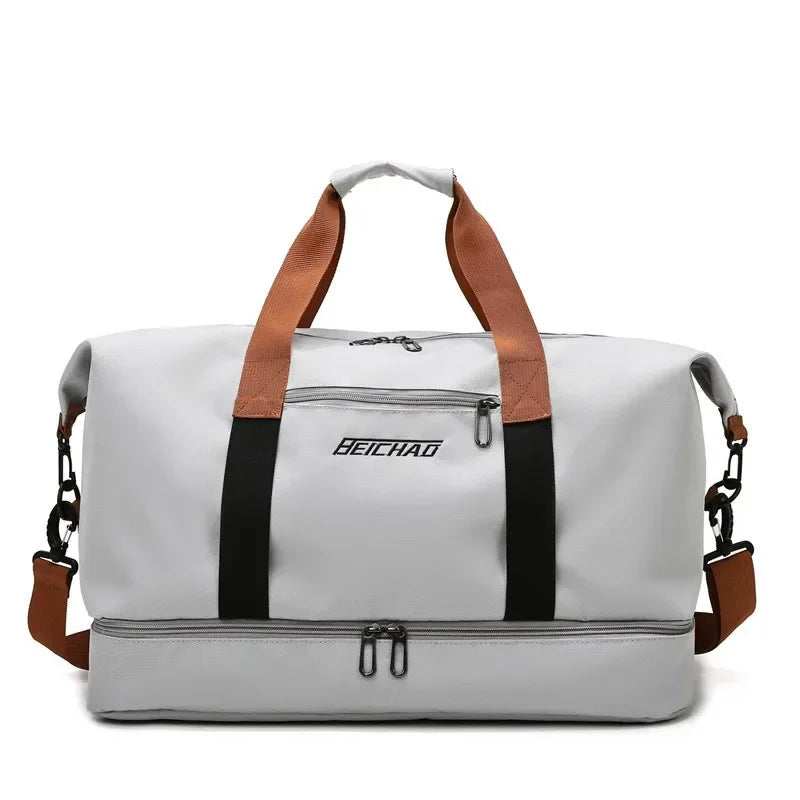 Sac de sport grand volume, déperlant, avec rangements astucieux