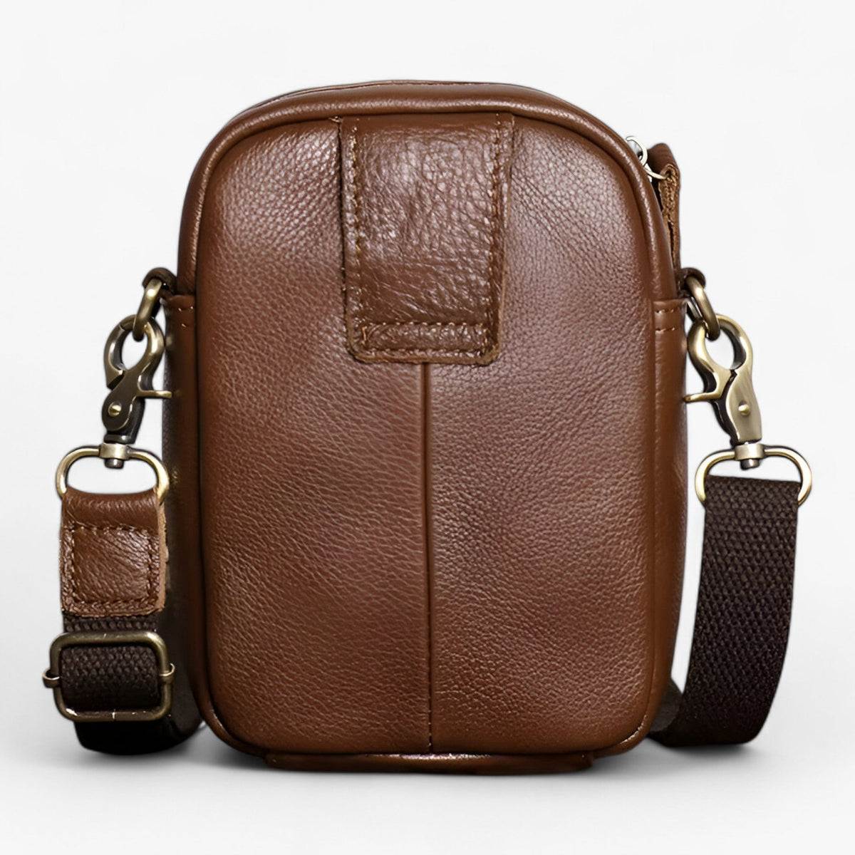 Sac Besogne Rétro Léger en Cuir de Bœuf