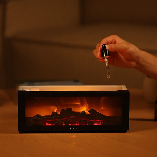 Humidificateur Flamme HearthGlow – Diffuseur Effet Feu Chaleureux