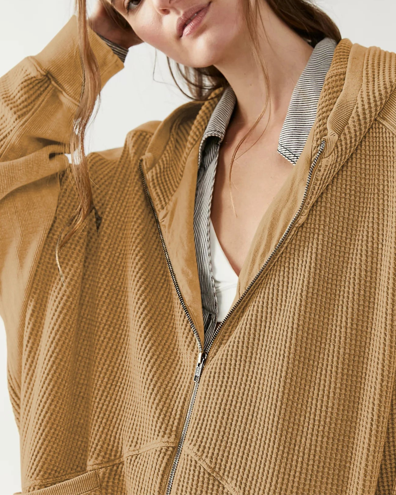 Sweat Femme Ample à Capuche Tendance 3